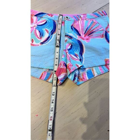 LILLY PULITZER ADIE SHORTS MINTY FRESH ON THE ROCKS WOMENS SIZE 00 - Picture 4 of 10